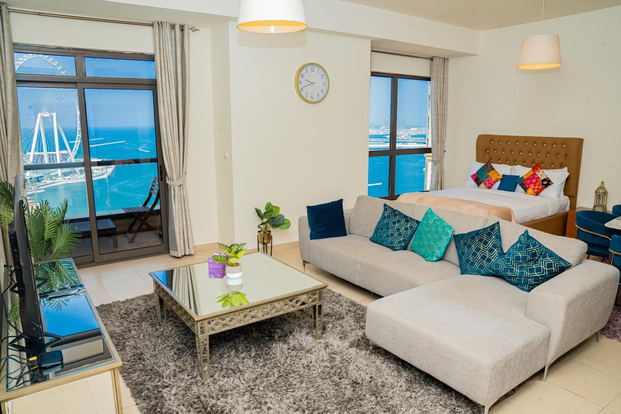 Luxury Casa - Platinum Sea View Apartment 2Br At Jbr Beach Dubaj Kültér fotó